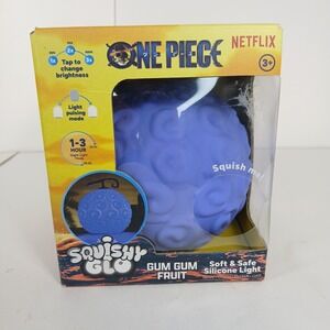Paladone Squishy Glo One Piece Gum Gum Fruit Silicone USB Dimmable Night Light